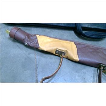 GunMate, Browning, And Brown Leather Rifle Cases, 3 Pieces