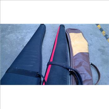 GunMate, Browning, And Brown Leather Rifle Cases, 3 Pieces