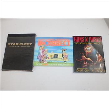 Guns N' Roses Photographic History ,Incorrct  And Manual Books