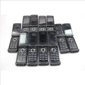 Gz One Cell Phone Lot, 11 Pieces, Sold For Parts
