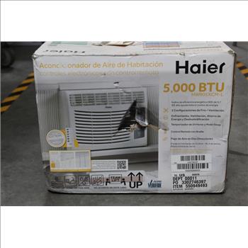 Haier 5,000 BTU Window Air Conditioner, 115V, HWF05XCR-L