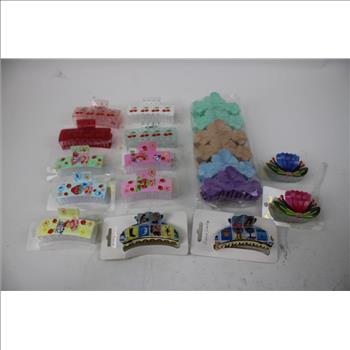 Hair Accessories, Notebooks, Keychains, Bath Sponges, Wallets, And More