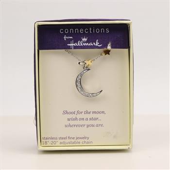 Hallmark Connections Moon And Stars Fashion Necklace