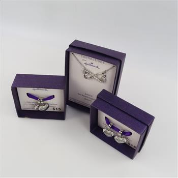 Hallmark Connections Stainless Steel Jewelry, 3 Pieces