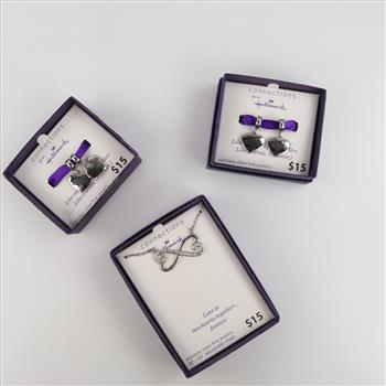 Hallmark Connections Stainless Steel Jewelry, 3 Pieces