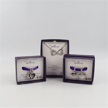 Hallmark Connections Stainless Steel Jewelry, 3 Pieces