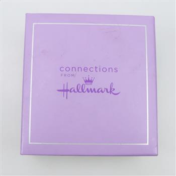 Hallmark Tree Of Life Stainless Steel Clear Stone Necklace