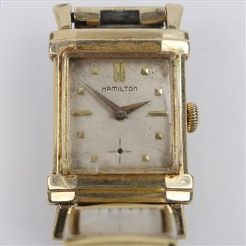 Hamilton 14kt Gold Watch