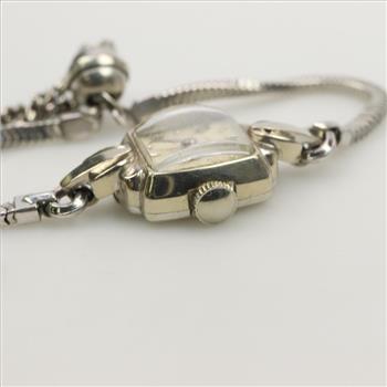 Hamilton 14kt White Gold Watch