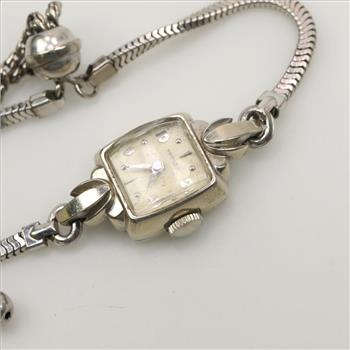 Hamilton 14kt White Gold Watch