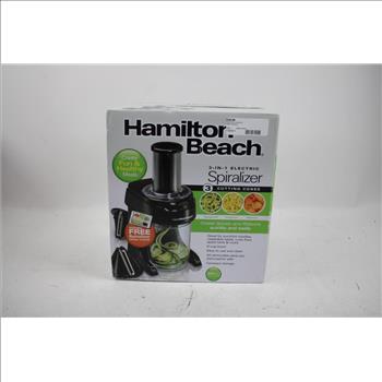 Hamilton Beach 3-in-1 Electric Spiralizer