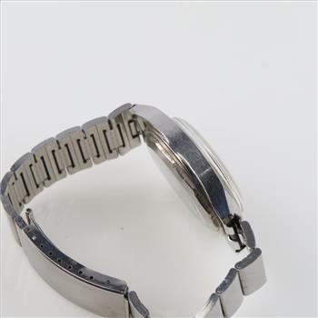 Hamilton Big Eye Chronograph Watch - Evaluated By Our Certified Gemologist-AGS/GIA