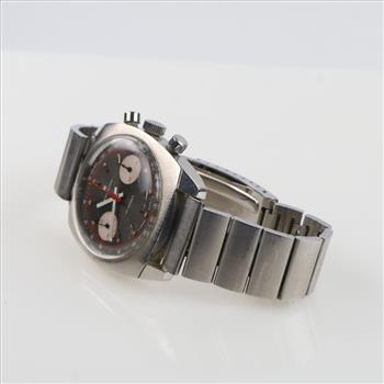 Hamilton Big Eye Chronograph Watch - Evaluated By Our Certified Gemologist-AGS/GIA