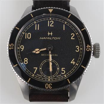 Hamilton Khaki Aviation Pilot Pioneer Watch- Evaluated by our Certified Gemologist-AGS/GIA