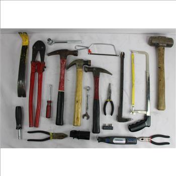 Hammer, Hand Saw And More