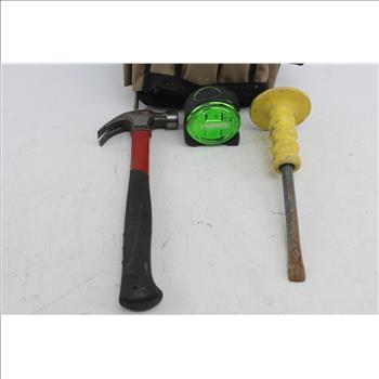 Hammer Measureing Tape, Husky Tool Pouch And More 20+ Items