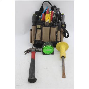 Hammer Measureing Tape, Husky Tool Pouch And More 20+ Items
