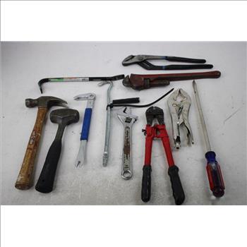 Hammer, Wrenches, Bolt Cuter & More