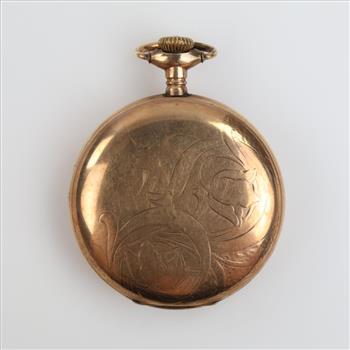 Hampden Watch Co. 10kt GF Pocket Watch