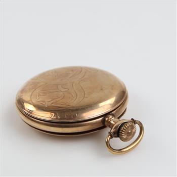 Hampden Watch Co. 10kt GF Pocket Watch