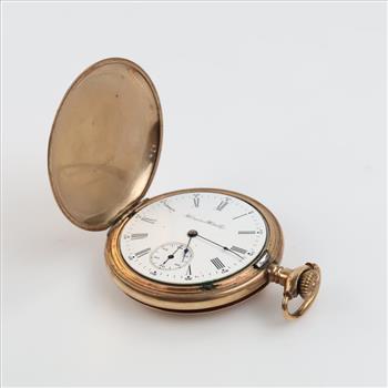 Hampden Watch Co. 10kt GF Pocket Watch