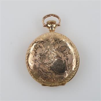 Hampden Watch Co.14kt GF Hunter Pocket Watch