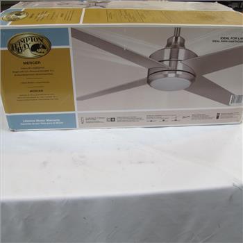 Hampton Bay Mercer Indoor 52 Ceiling Fan Property Room