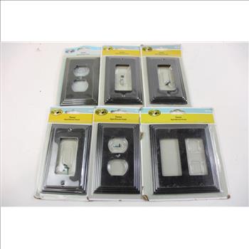 Hampton Bay Tiered Gang Rocker Metal Wall Plate - Aged Bronze, 8+ Pieces