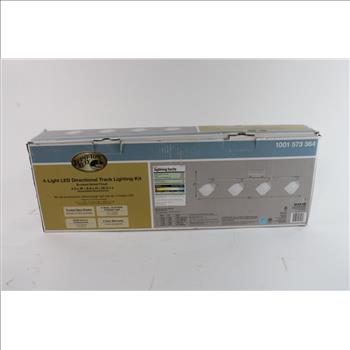 Hampton Bays 4-Light LED Directional Track Lighting Kit