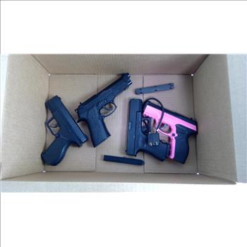 Hand Gun BB Gun Lot, 4 Pieces