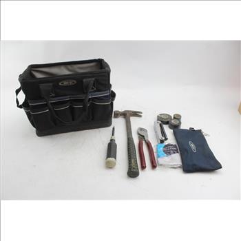 Hand Tools & More In AWP Tool Bag; 5+ Pieces