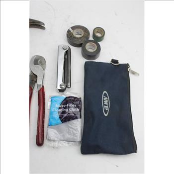 Hand Tools & More In AWP Tool Bag; 5+ Pieces