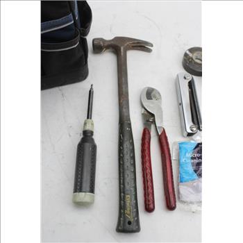 Hand Tools & More In AWP Tool Bag; 5+ Pieces