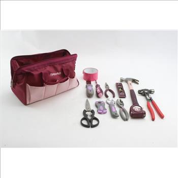 Hand Tools & More In IWork Tool Bag; 5+ Pieces