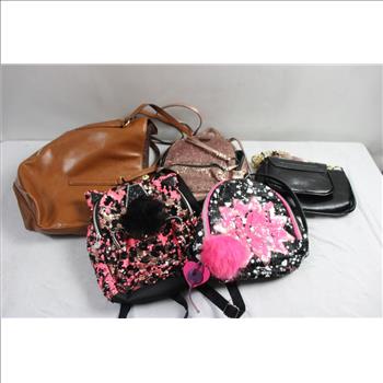 Handbags And Purses Lot, 15+ Pieces
