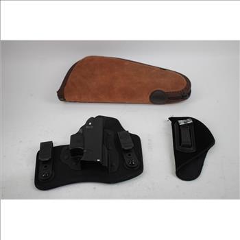Handgun Soft Cases And Holster Bulk Lot, 5 Pieces