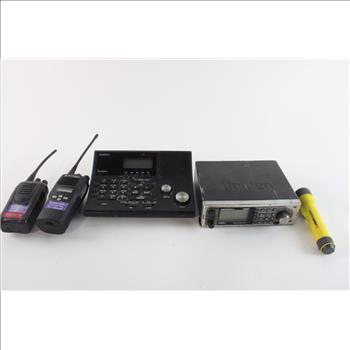 Handheld Radios, Uniden Bearcat & More, 5 Pieces