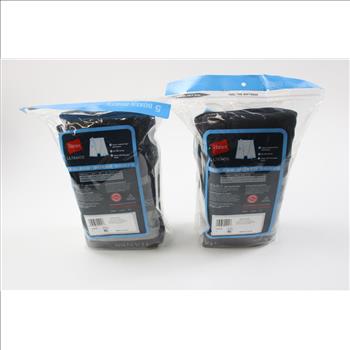 Hanes Tagless Boxer Briefs, 2 Packs