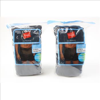 Hanes Tagless Boxer Briefs, 2 Packs