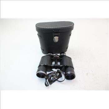 Hanimex Binoculars In Case