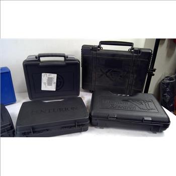 Hard Gun Cases Lot, 6 Pieces