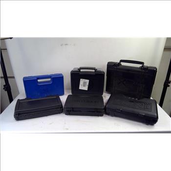 Hard Gun Cases Lot, 6 Pieces