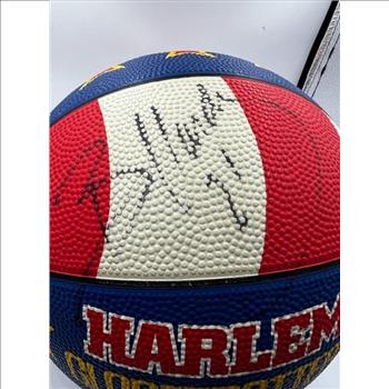 Harlem Globetrotters Autographed Basketball