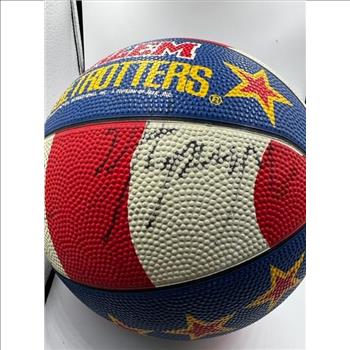 Harlem Globetrotters Autographed Basketball