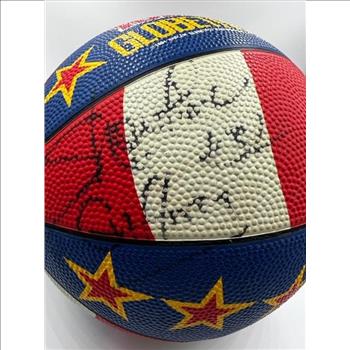 Harlem Globetrotters Autographed Basketball