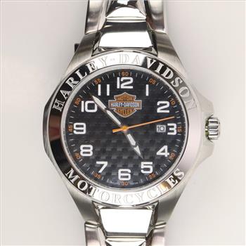 Harley Davidson Bulova Bar And Shield Watch