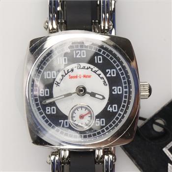 Harley Davidson Bulova Speed O Meter Watch