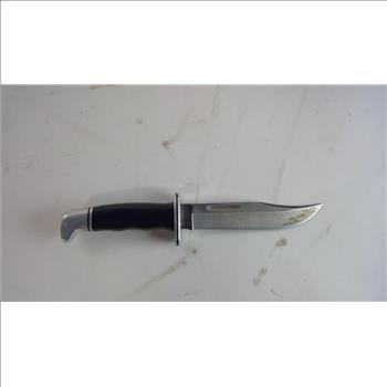 Harley Davidson Jewelry Box And Buck Knife, 2 Pieces