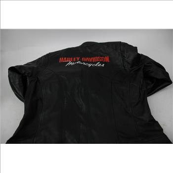 Harley Davidson Leather Jacket, Large