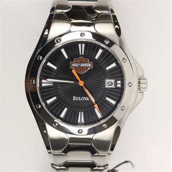 Harley Davidson Stainless Steel Watch
